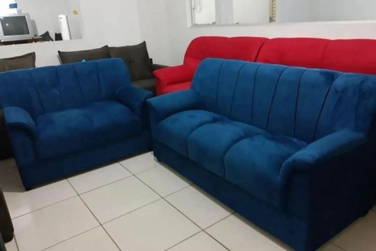 Sofá 2 e 3 lugares novo $679,99 entrego  - Foto 5