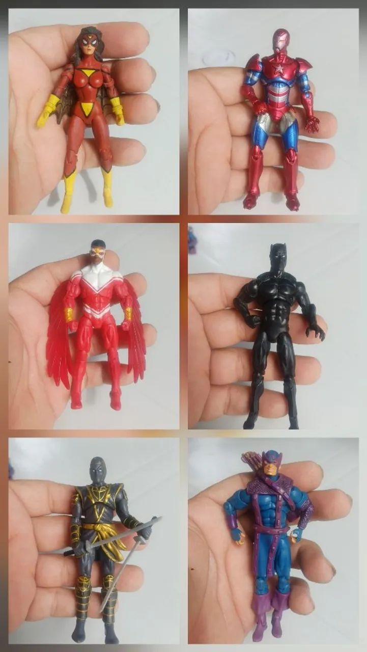 Várias Figuras Marvel padrão 3,75 Lote 2