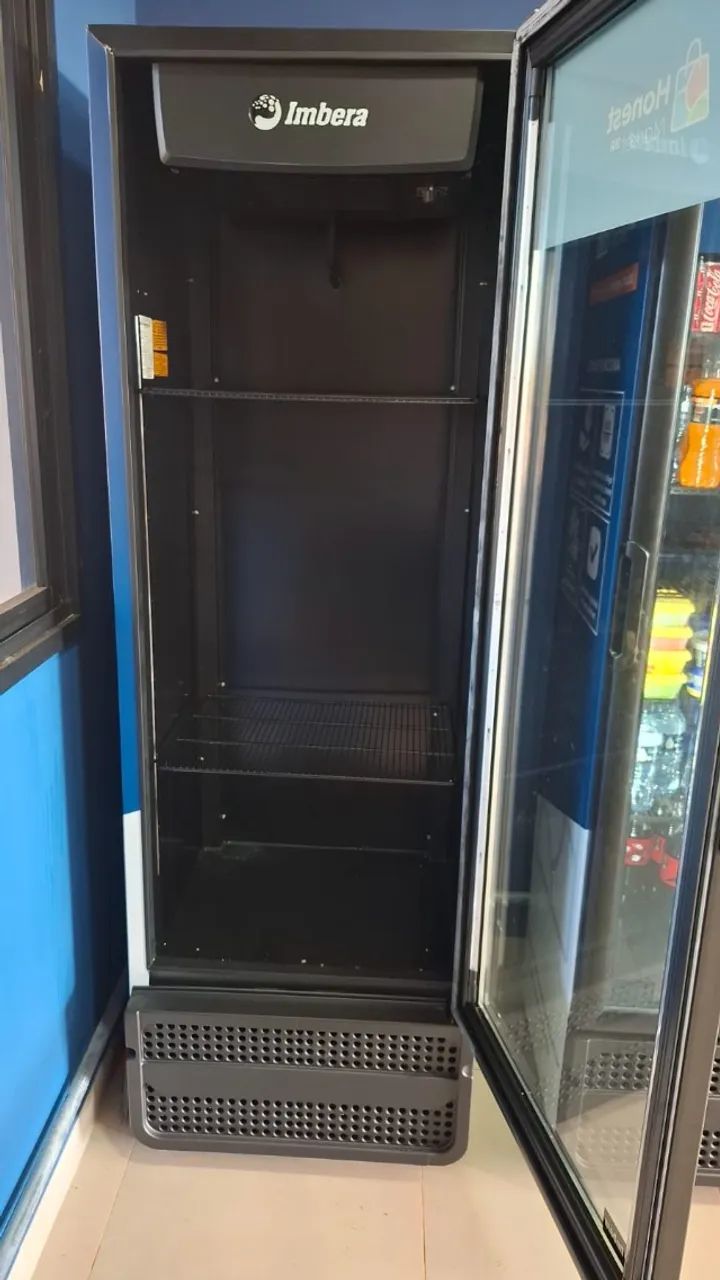 Geladeira Expositora Vertical Imbera 485L Full Black Modelo VRS16 - BIVOLT  - Foto 4
