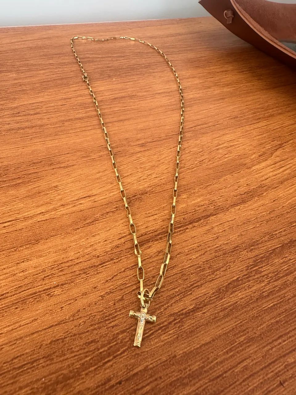 Corrente de Ouro 18k - 6G + Pingente - Foto 2