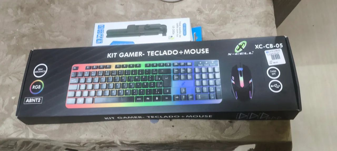 Teclado e mouse gamer - Foto 4