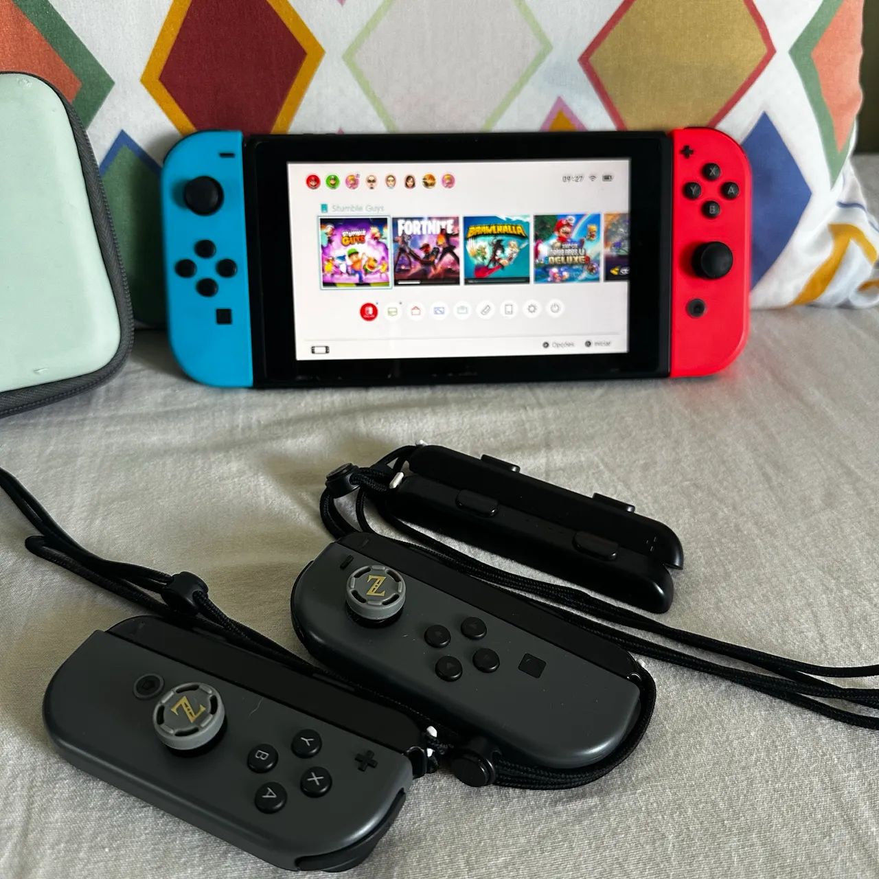 Nintendo Switch - PERFEITO ESTADO (V2) - Foto 2