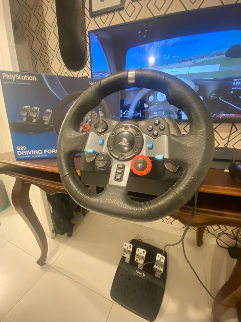 Volante G29 - PS4 | PS5 - Foto 3