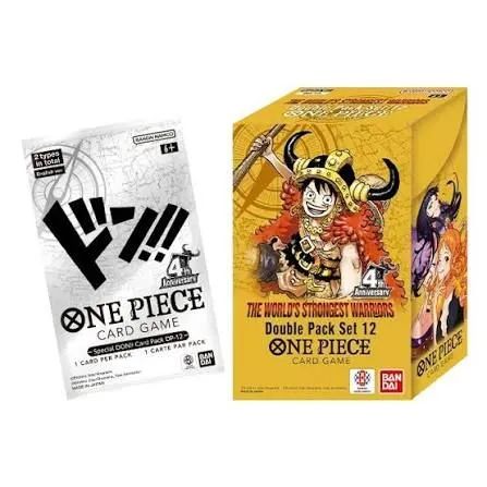 TCG ONE PIECE DOUBLE PACK OP17 SET12 4TH ANNIVERSARY 