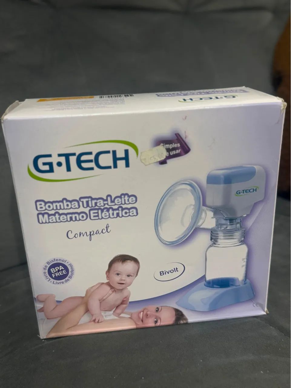 Bomba de tirar leite elétrica G-tech