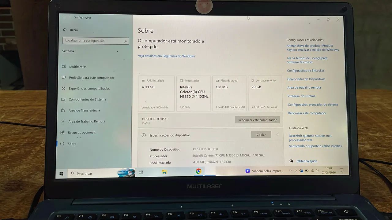 Notebook Multilaser  - Foto 4