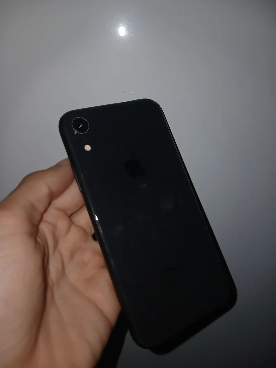 iPhone XR cinza 