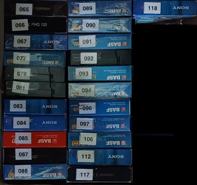Fitas VHS Gravadas Usadas - Foto 3