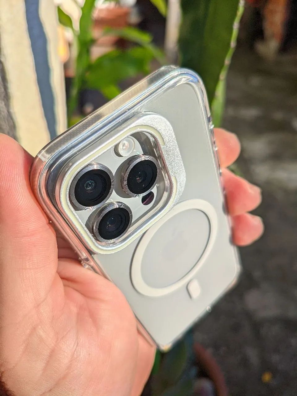 iPhone 15 PRO titânio natural 