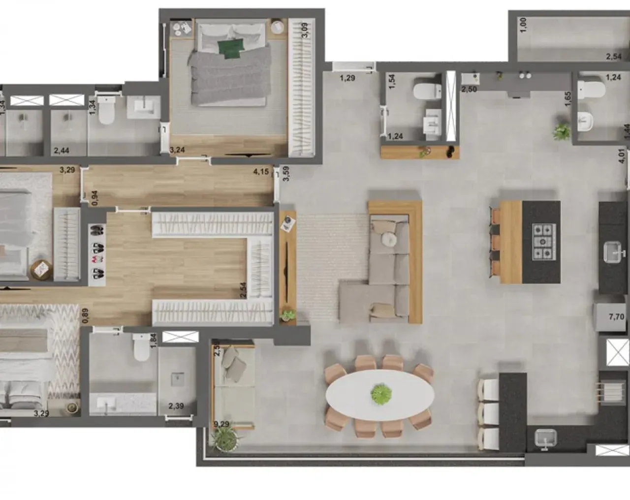 PLANTA 147m²