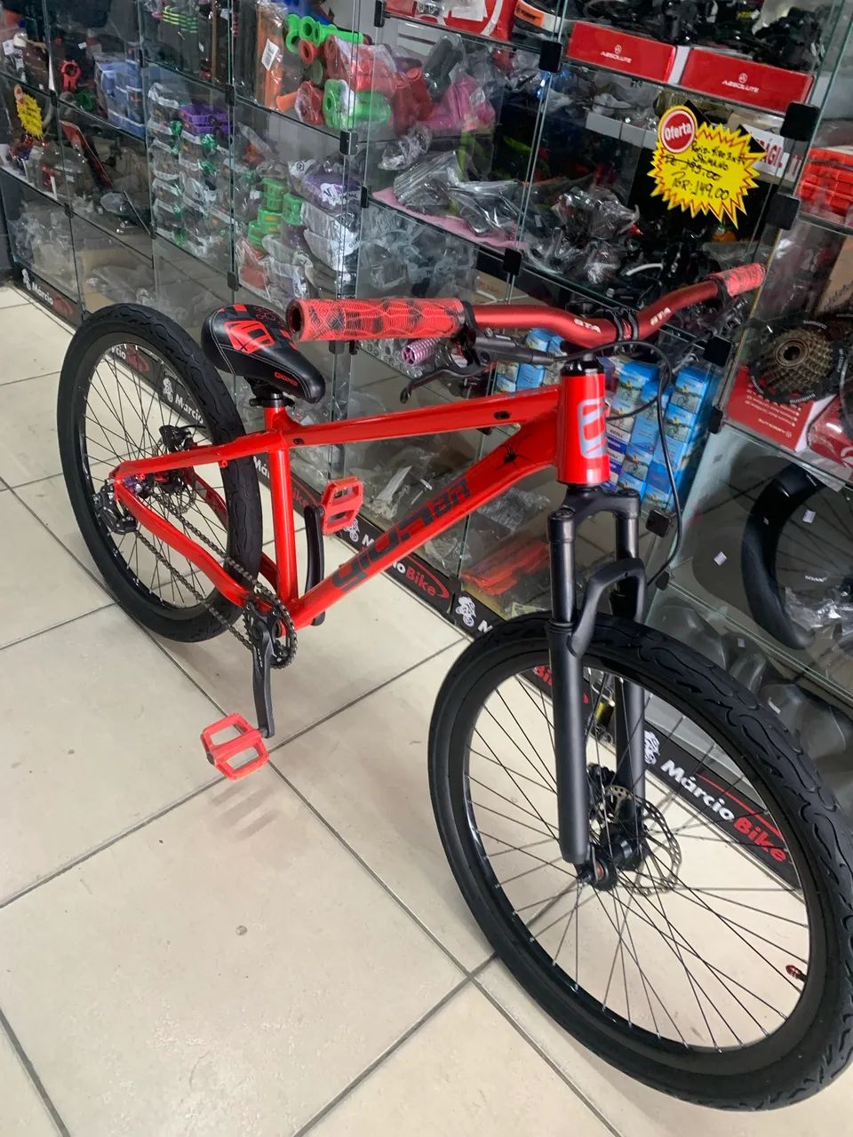 Bicicleta aro 26 Gios 4ALL Vermelha ! 