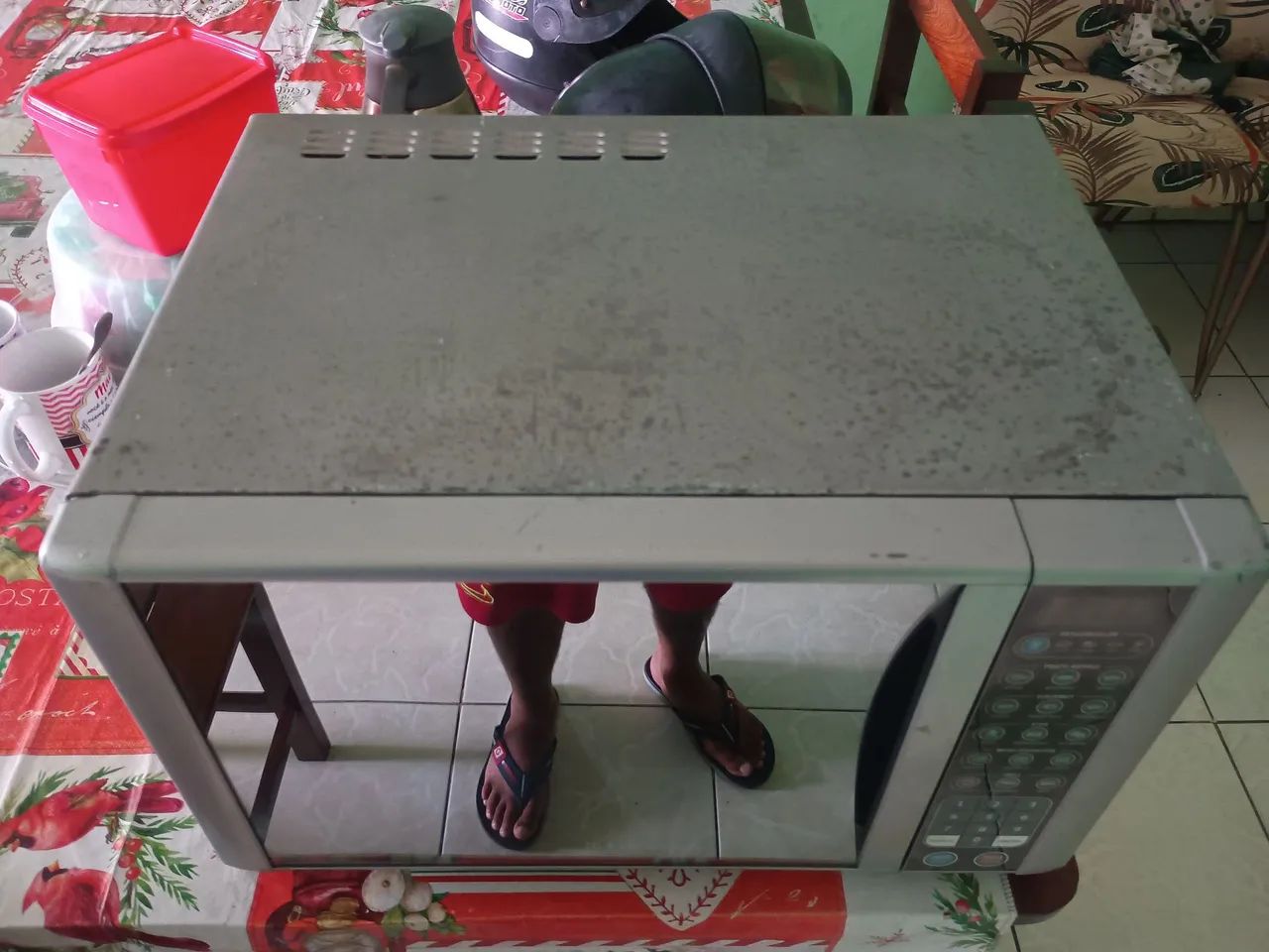 Microondas Electrolux 30L Funcionando... - Foto 2