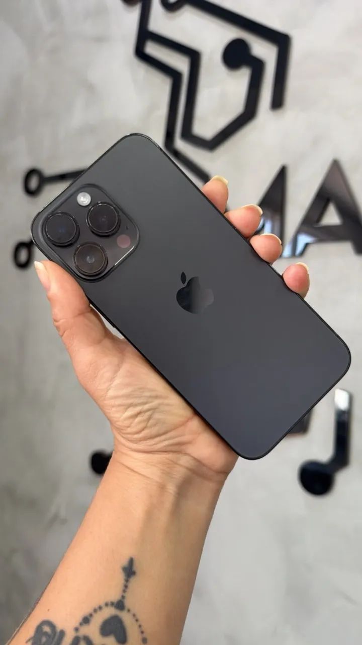 iPhone 14 Pro Max Black 128GB (Nota e 3 meses de garantia) - Foto 2