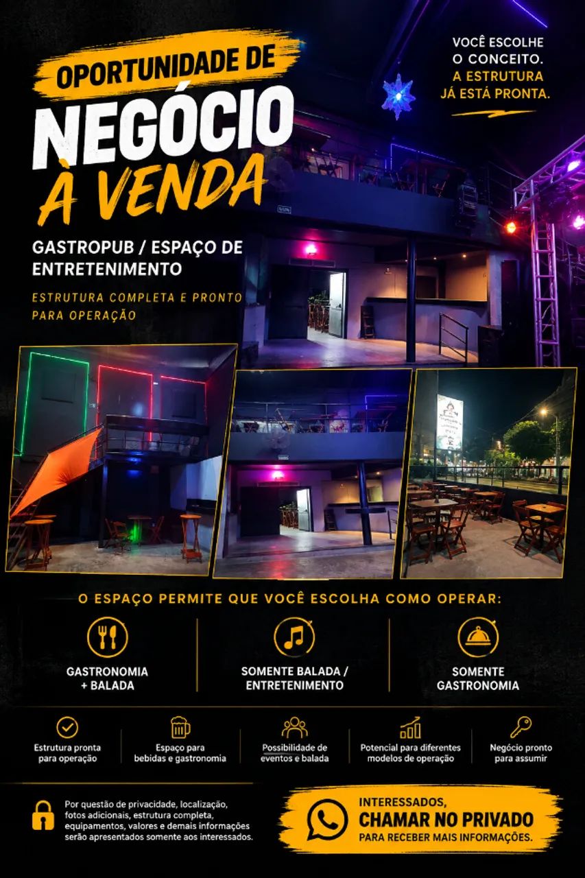 VOCÊ NÃO PRECISA COMEÇAR DO ZERO,ESPAÇO COMERCIAL COM ESTRUTURA PRONTA 