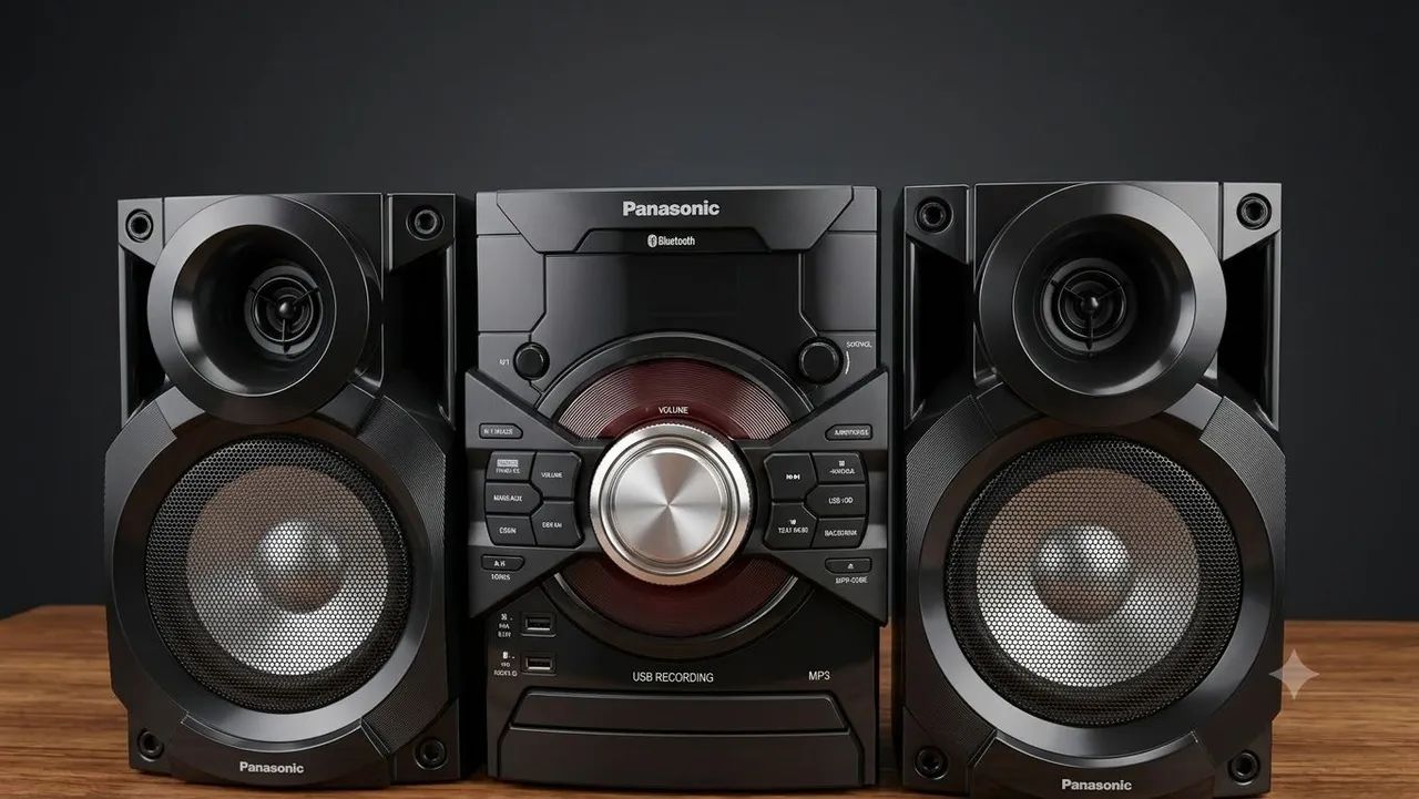 Som Mini System Panasonic com Bluetooth 