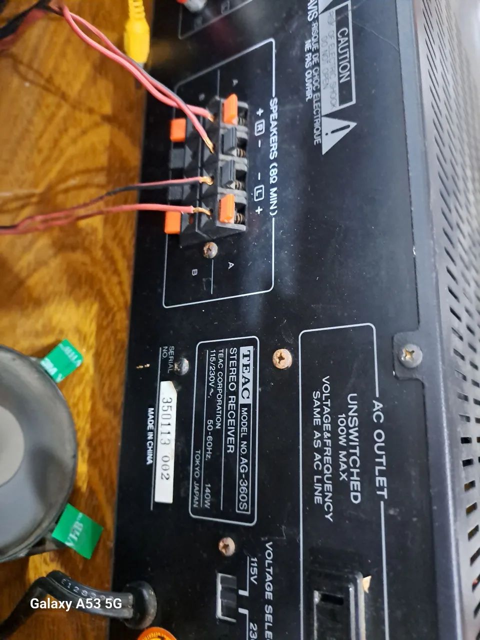Receiver TEAC AG 360 - Foto 5
