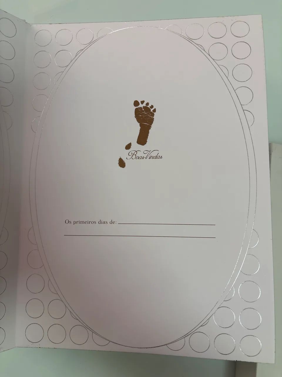 LIVRO BOAS VINDAS DO BEBÊ  - Foto 2