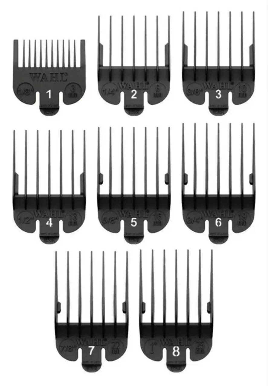 Kit 8 Pentes Para Máquina Wahl - Foto 4