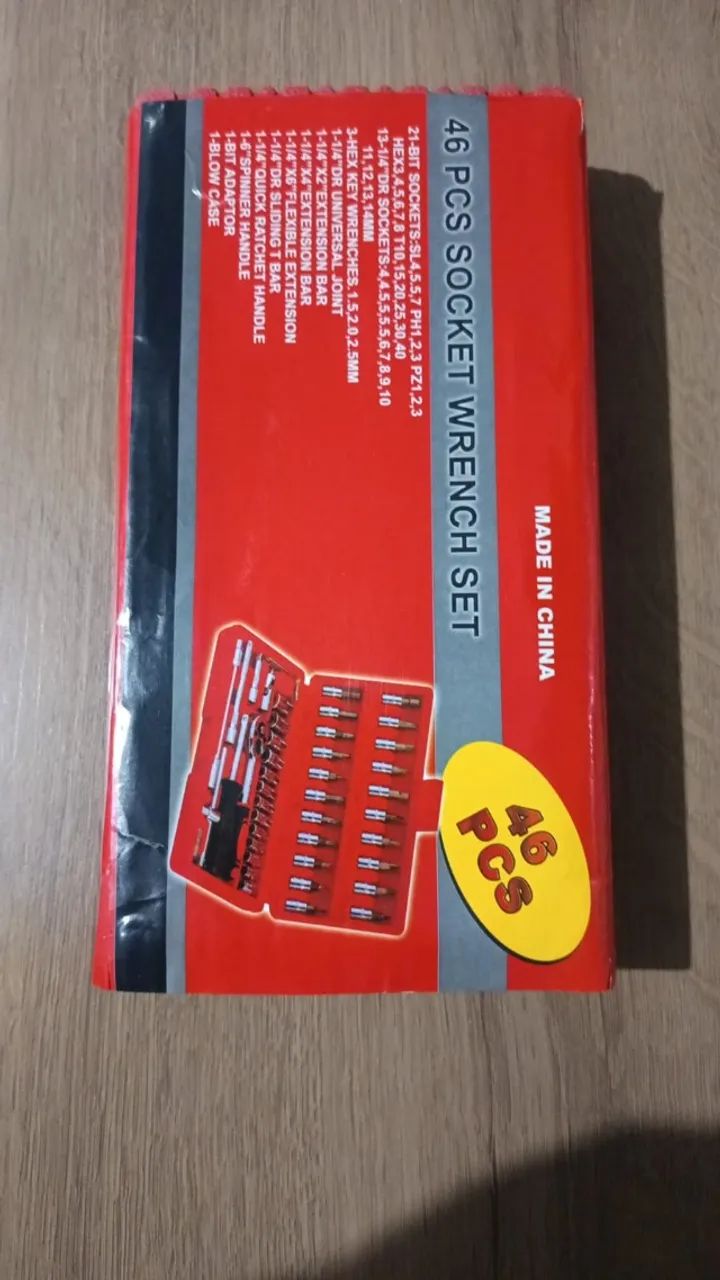 Socket and Bit Set - 46 Pieces65060371676802121