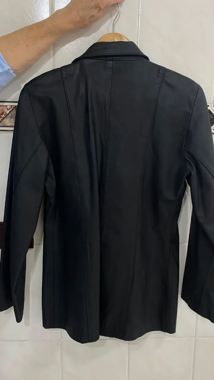 Blazer de Couro Legítimo  - Foto 3