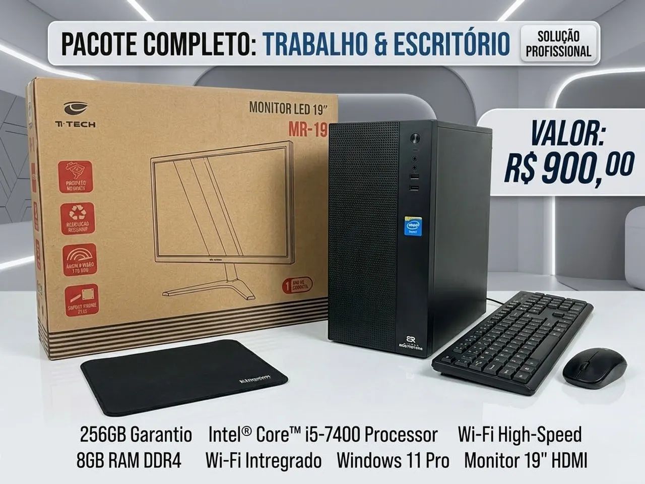 Computador completo i5 7400
