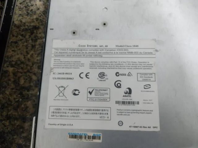 Roteador cisco 1841 - Foto 3