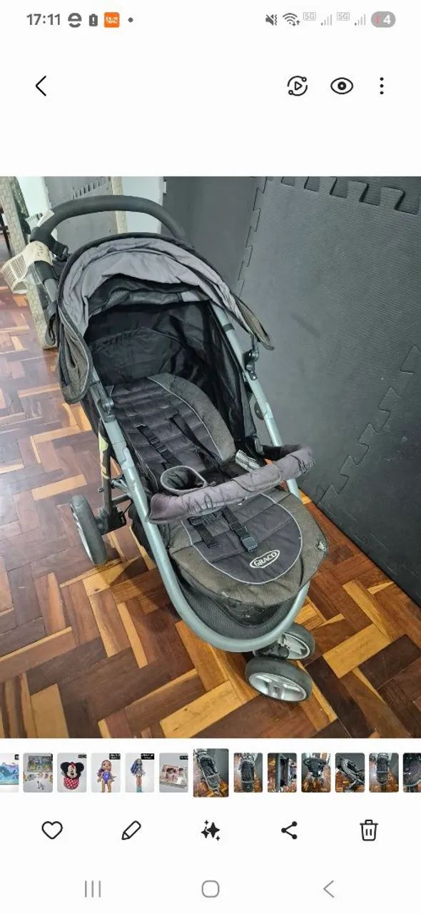 Carrinho de bebe gracco jogger - Foto 2