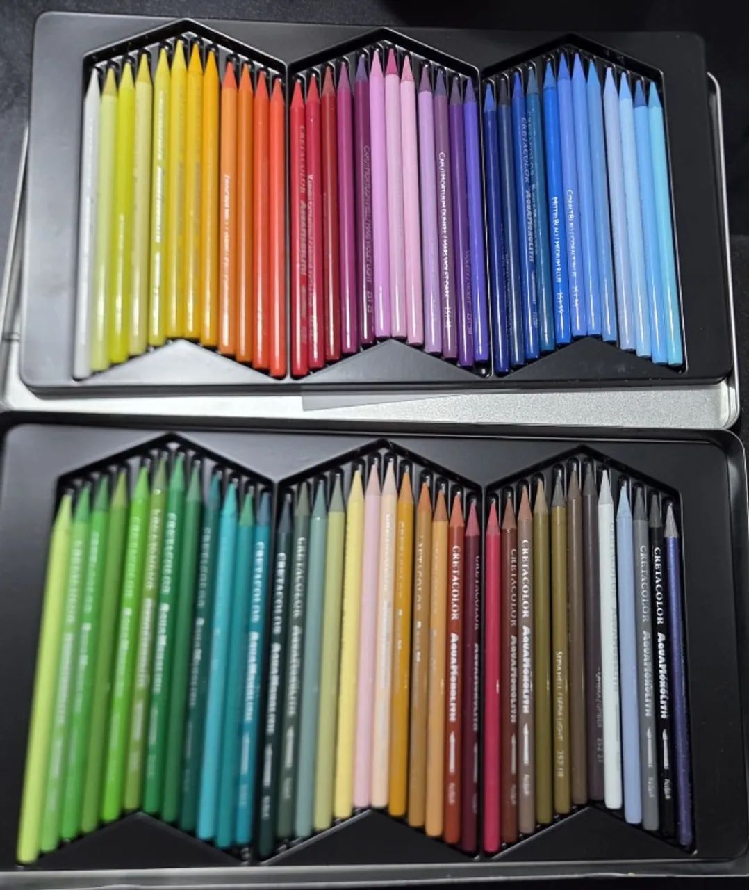 Lápis de cor integral Cretacolor 72 cores - Foto 4