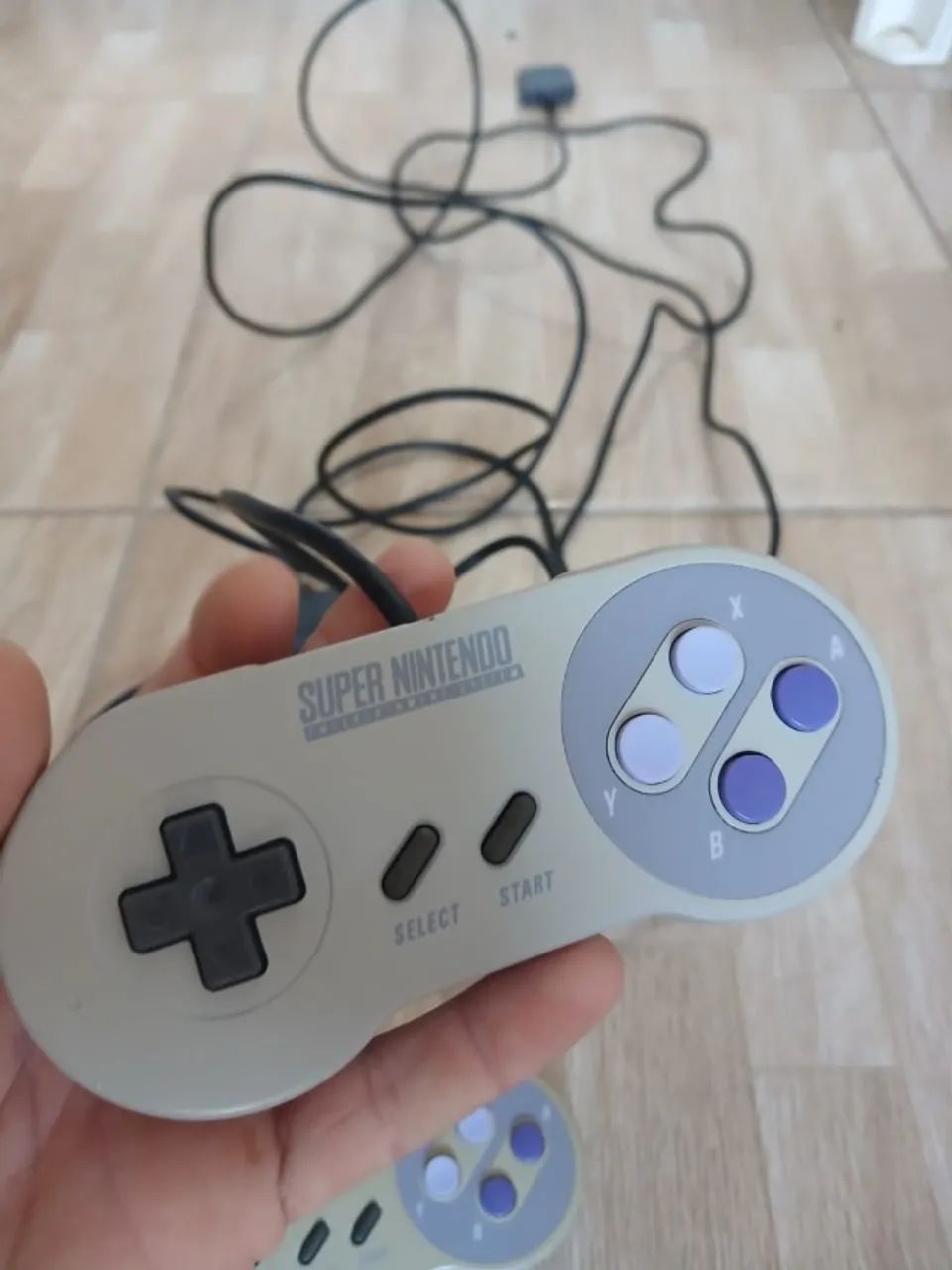 Kit 2x Controles de Super Nintendo Funcionando 100%  - Foto 2