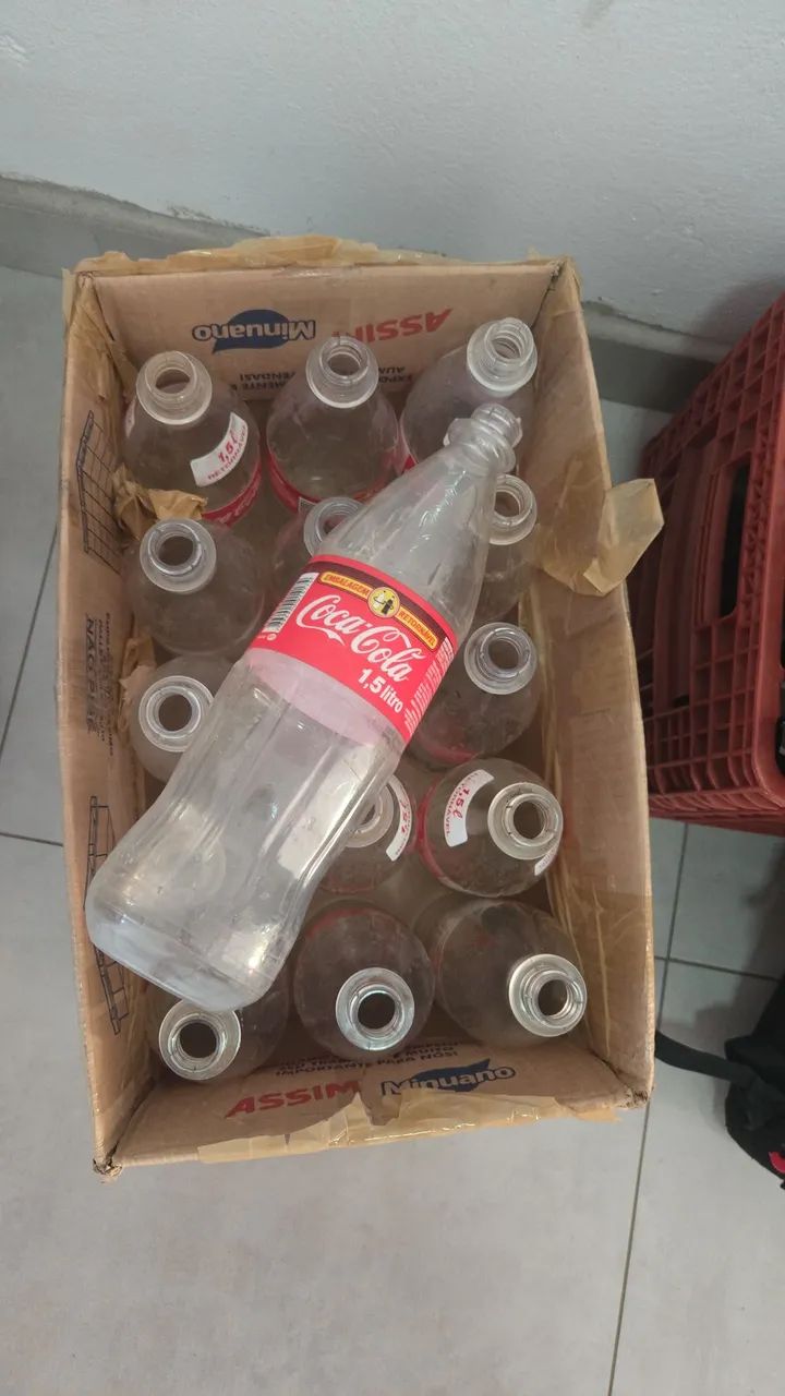 Garrafa de coca 1,5l