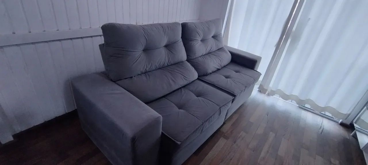 Sofá Retrátil e reclinável 2 lugares