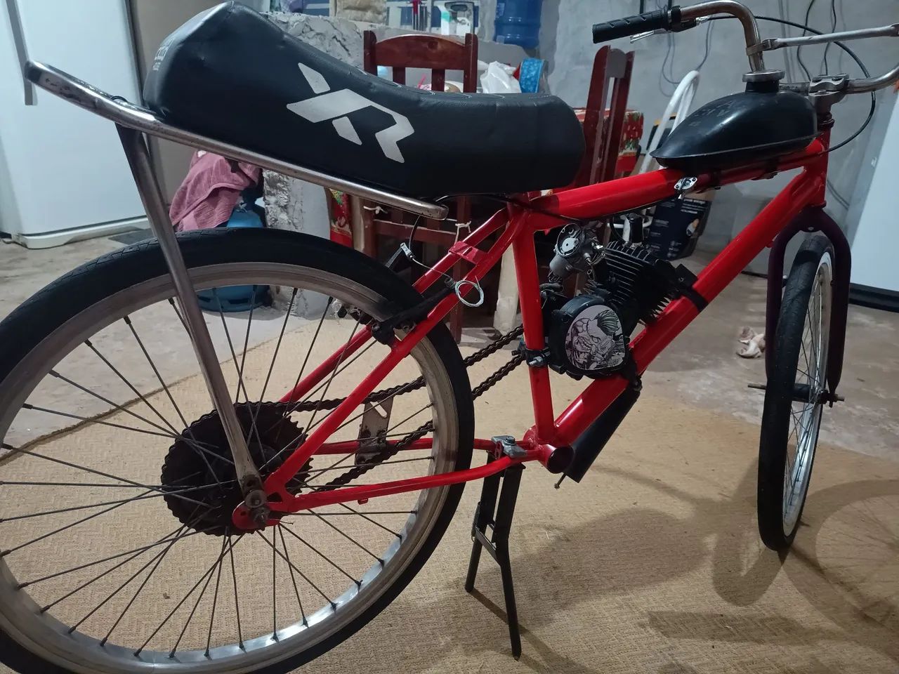 Bicicleta motorizada 80cc - Foto 5