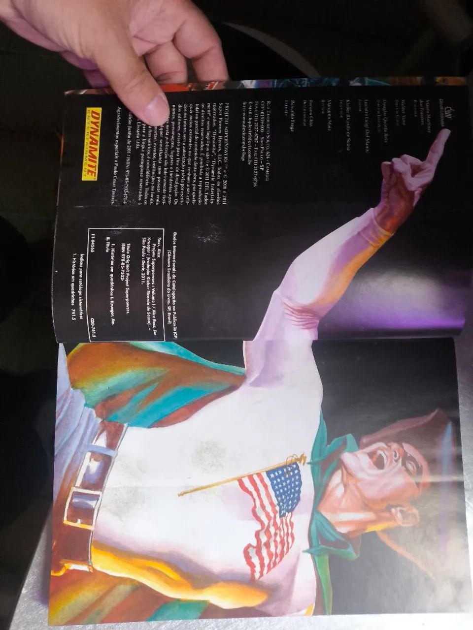 Revista hq projeto superpowers  - Foto 2