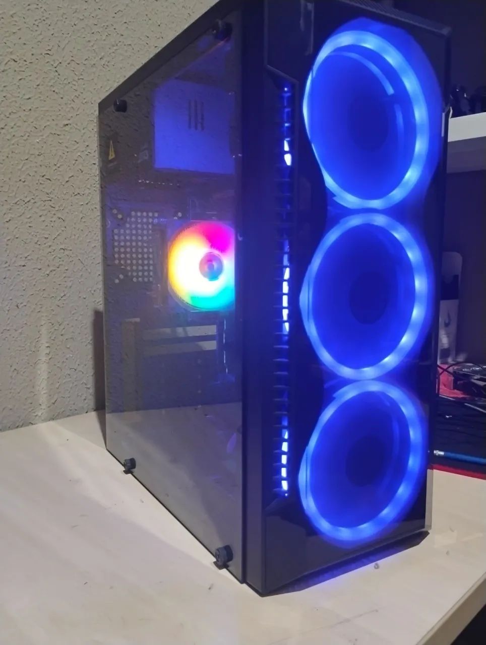 PC Gamer Ryzen 7 5700G, GTX 1650 4gb, SSD 480 gb, 16gb DDR4, Gabinete Gamer - Foto 5