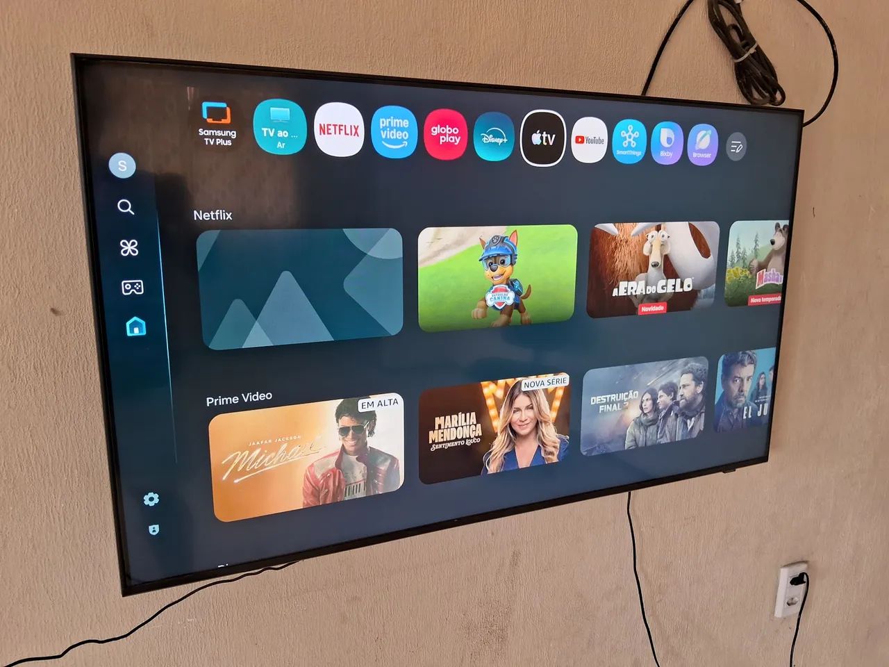 Telao Samsung 4K 50 Polegadas na Garantia  - Foto 5