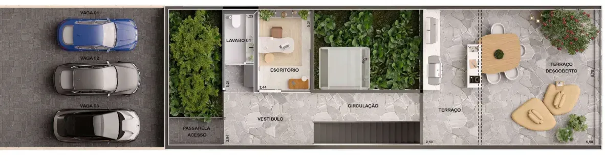 PLANTA 390m²