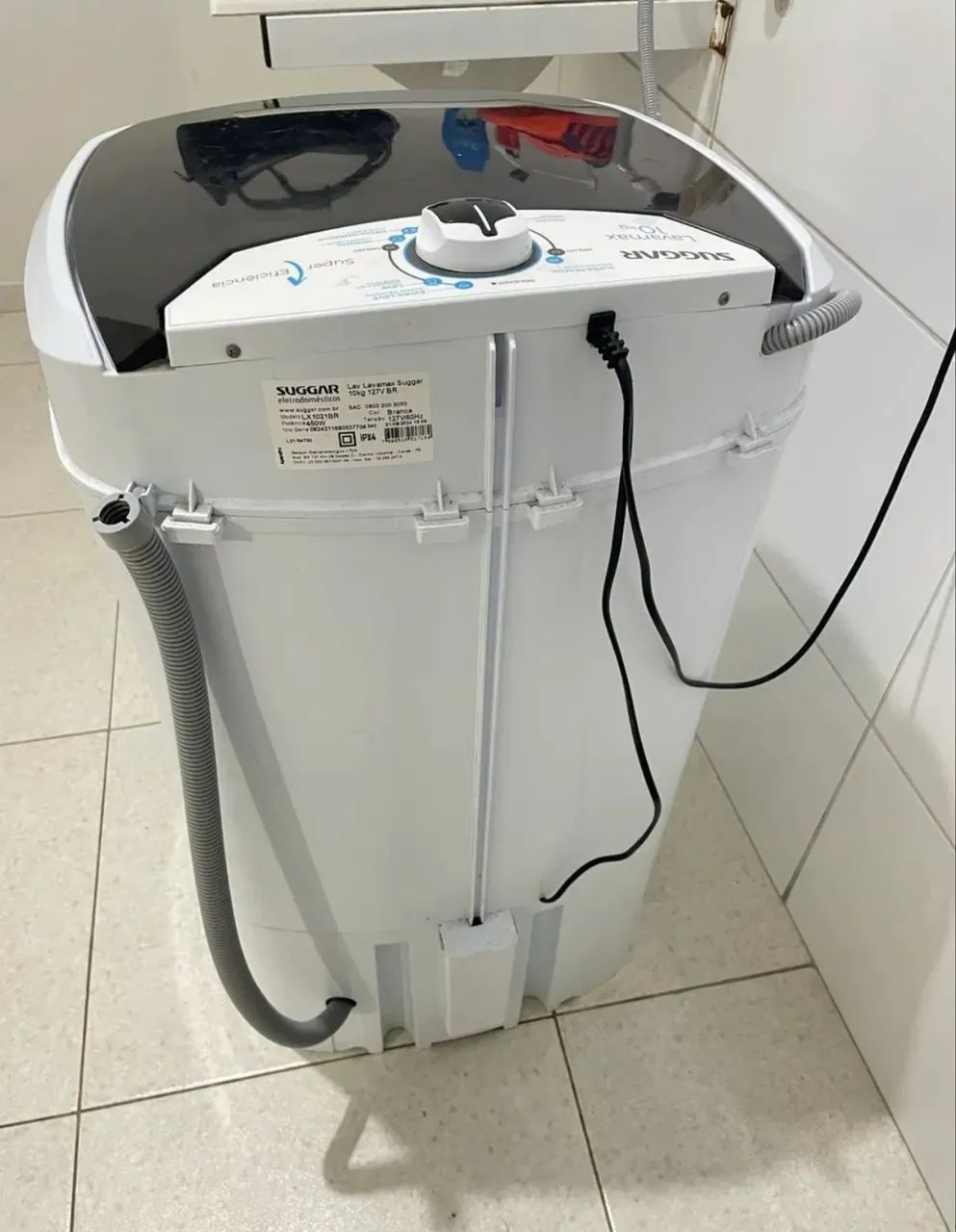 Tanquinho Suggar 10Kg  - Foto 4