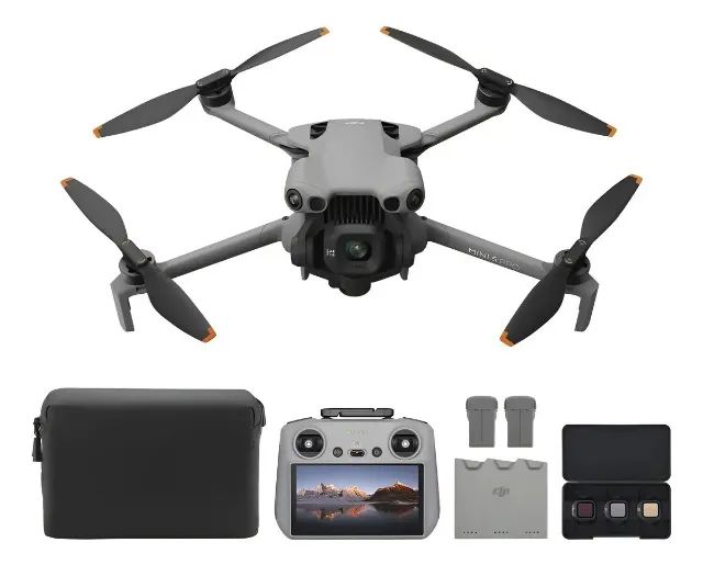 DRONE DJI MINI 5 PRO FLY MORE COMBO (RC 2) 3 BAT 36MIN COM TELA - Foto 2