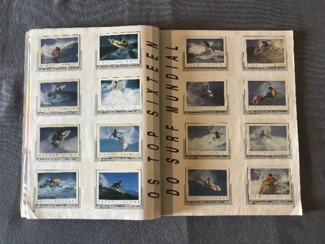 Álbum de Figurinhas Surf 1987 Completo - Editora Multi - Foto 4