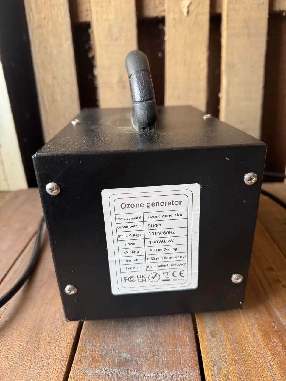 Gerador de ozônio 90g/h 110v - Foto 2