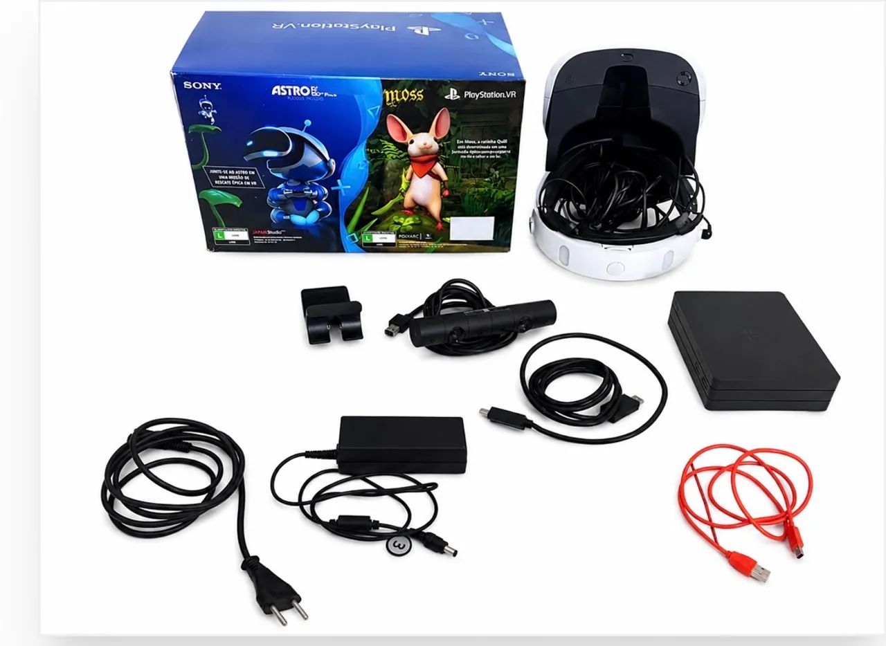 PlayStation VR1 - completo - com caixa  - Foto 3
