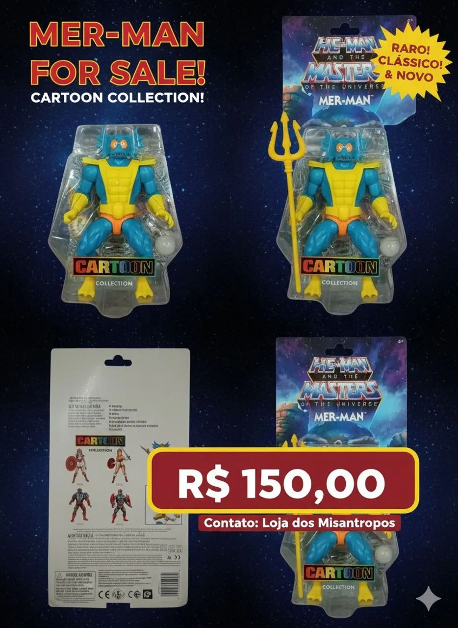 Action Figure 4 bonecos do He-Man - Foto 2
