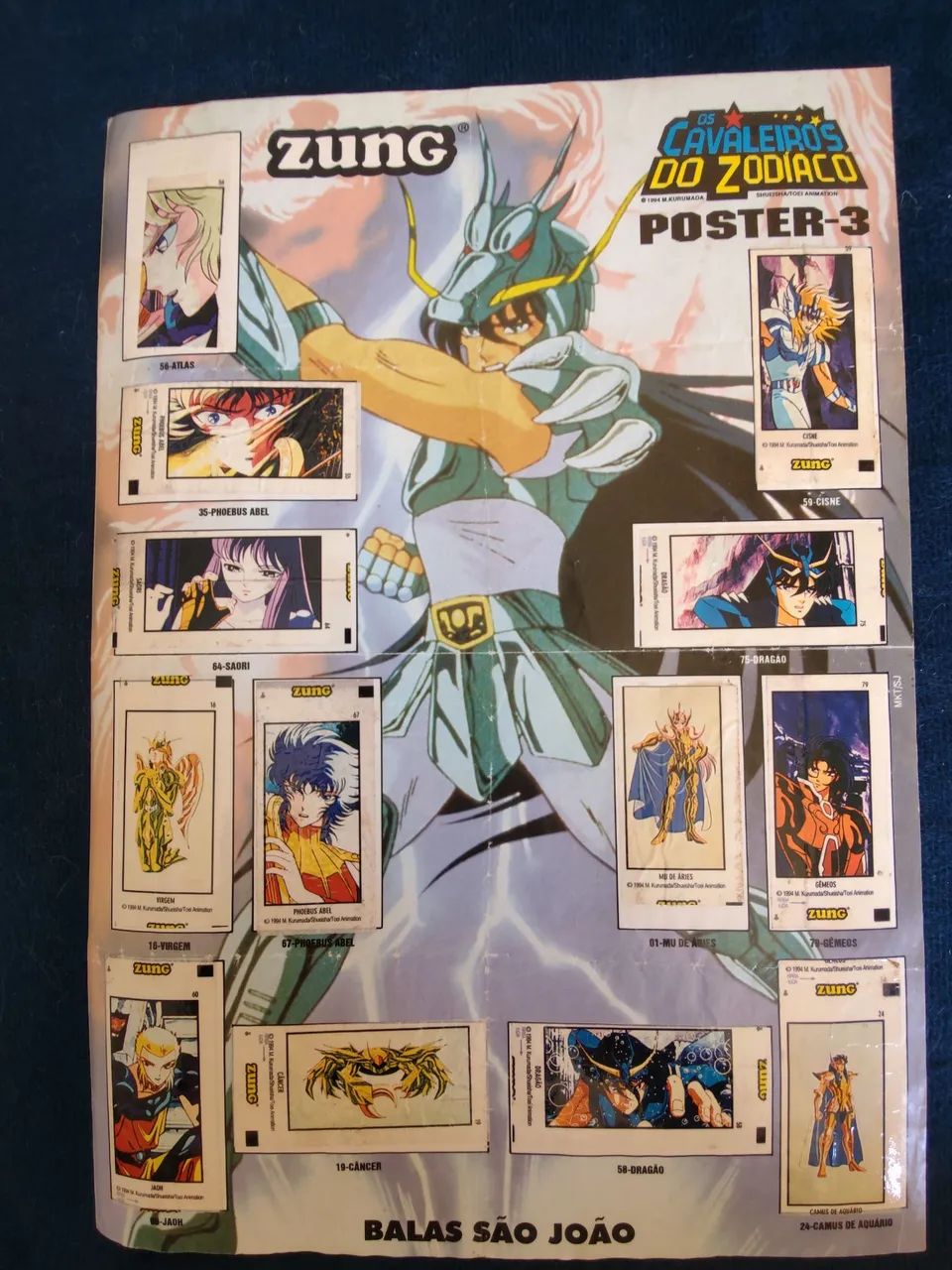 Coleção com 6 posters das balas são João  - Foto 3