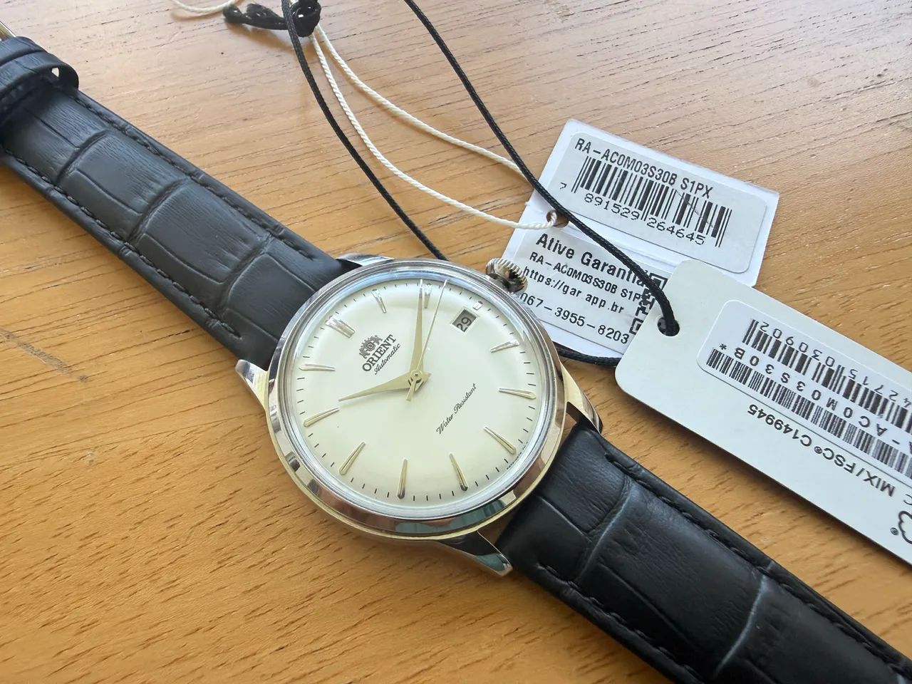 Relogio Orient Bambino v7 38mm automatico - Foto 4