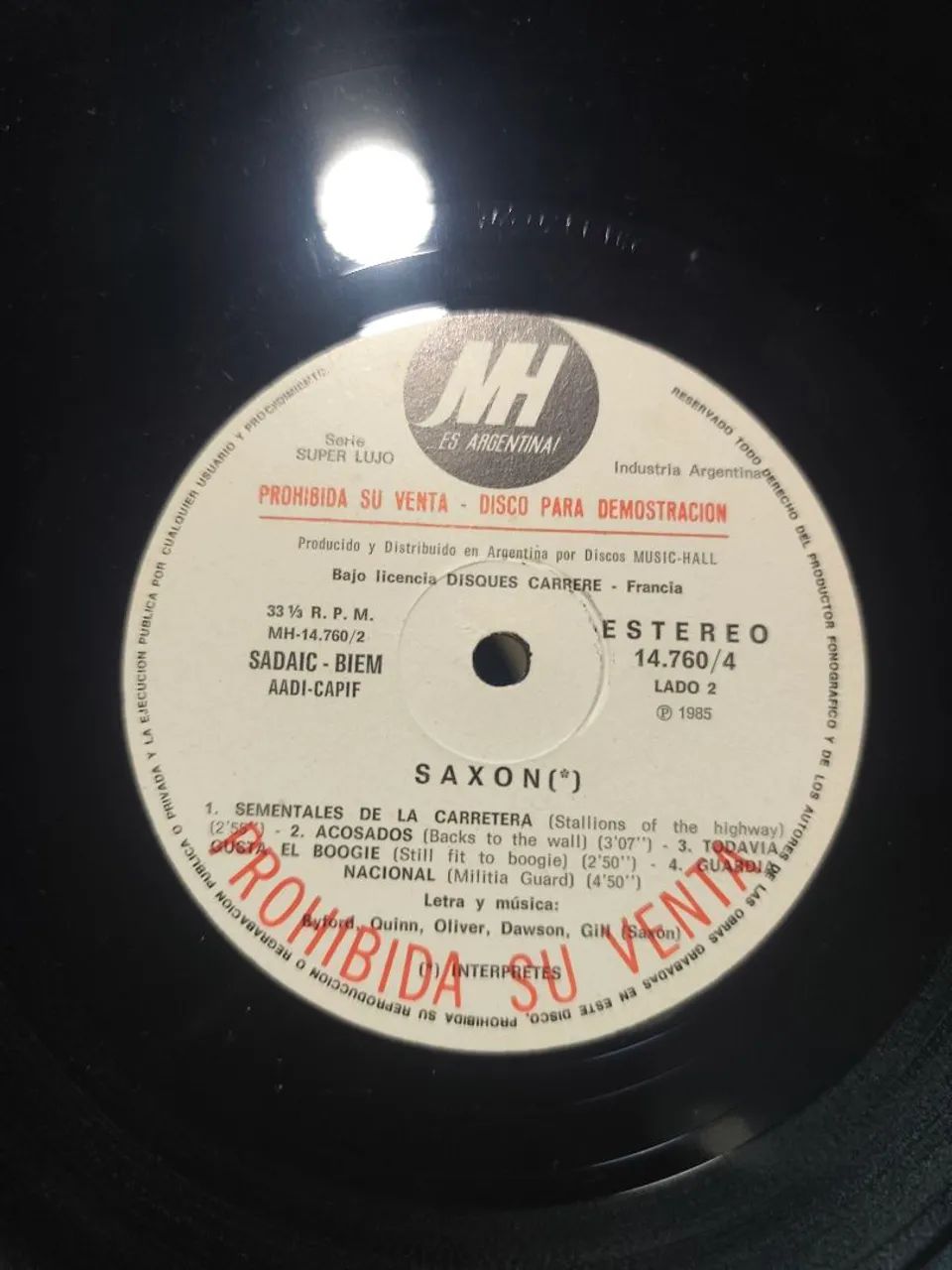 LP Saxon Raro - Foto 3