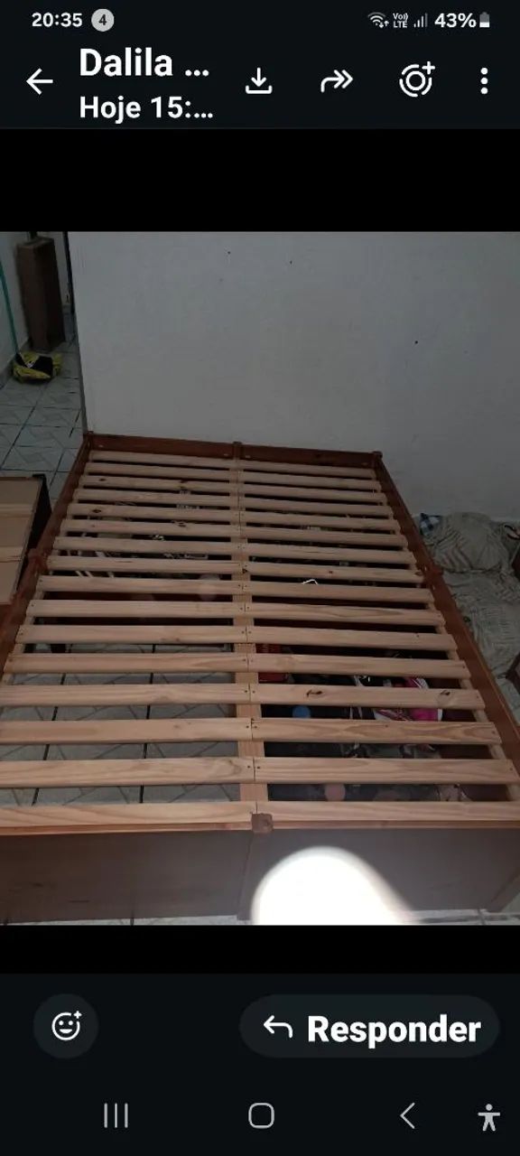 Cama 4 gavetas  em ótimo estado
