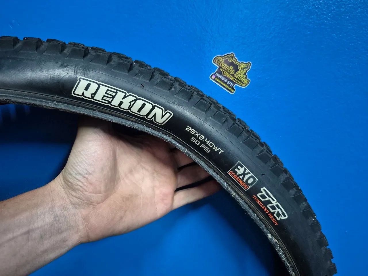 Pneus Maxxis Ikon 2.20 e Rekon 2.40 Maxxis ( Muito Novo )  - Foto 3