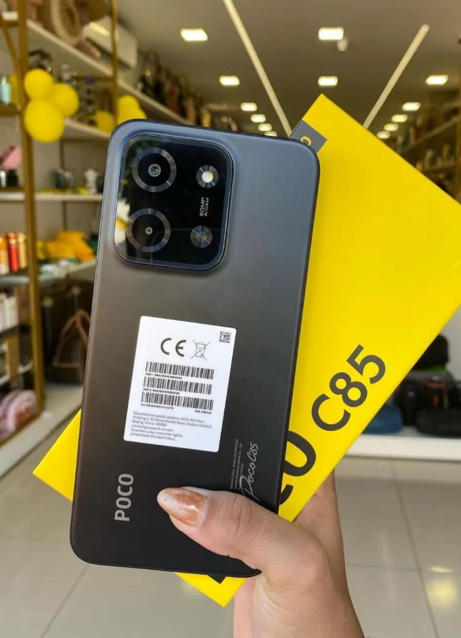 Celular Xiaomi Poco C85 Com NFC 256/8 Lacrado  - Foto 3