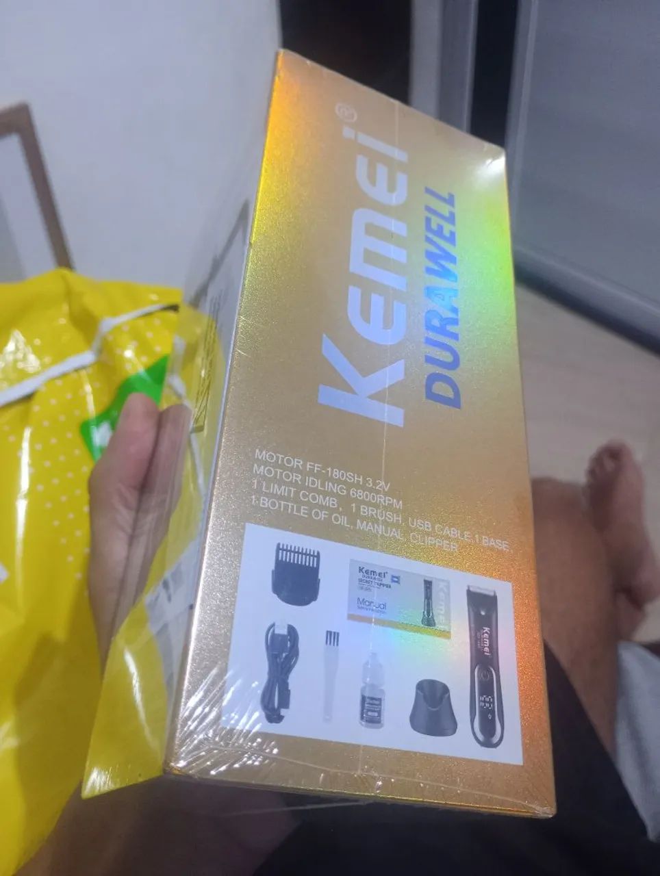 Máquina cabelo barbeador íntimo  - Foto 2