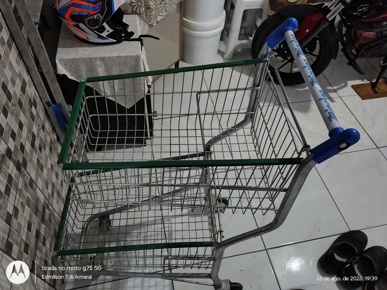 Carrinho de mercado/compras novo. - Foto 4